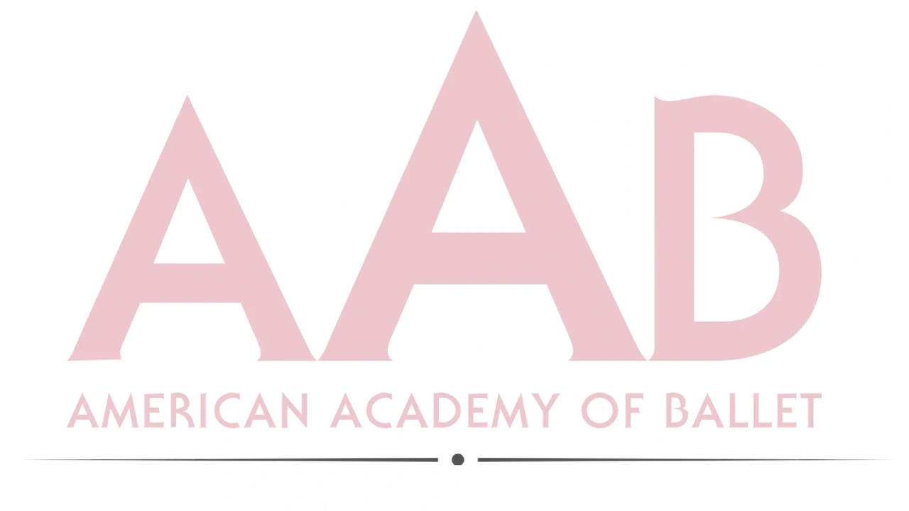Logo institucional de la American Academy of Ballet en Madrid